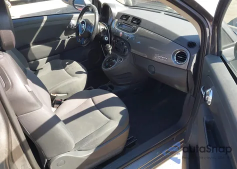 2012 Fiat 500 Pop from USA, damaged, VIN 3C3CFFAR8CT339807